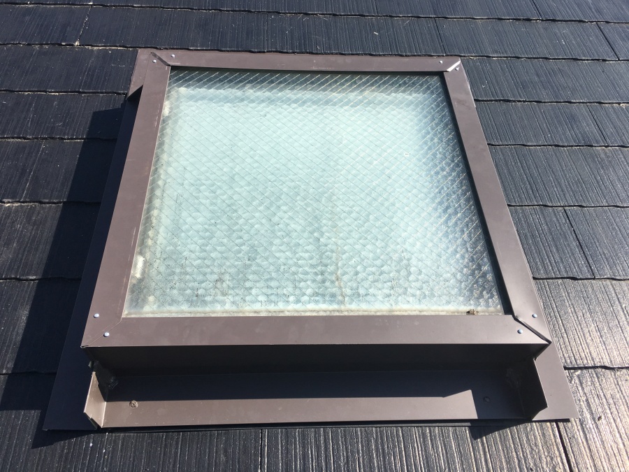 天窓からの雨漏り修理後