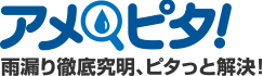 アメピタ雨漏り徹底究明ピタっと解決