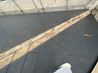 中の貫板も撤去します