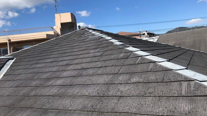 コロニアル屋根調査