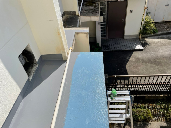 春日井市の屋上防水