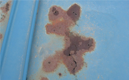 トタンの錆