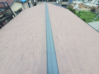 雨漏りが発生したスレート屋根