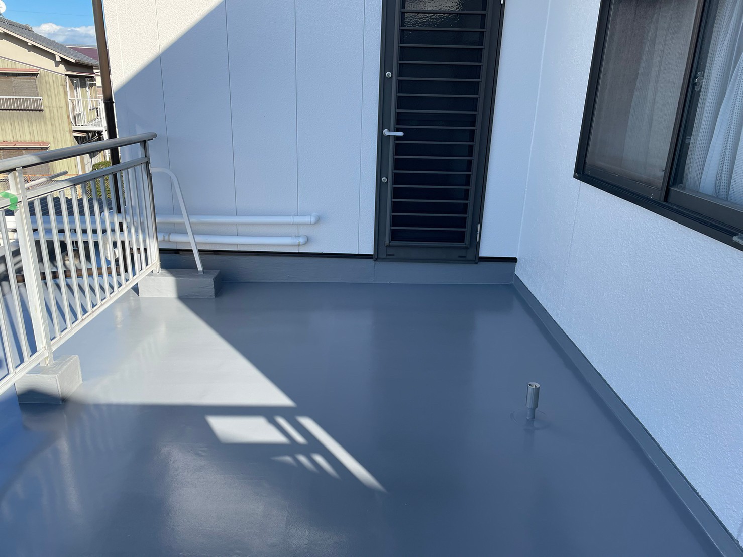 春日井市のベランダ防水工事