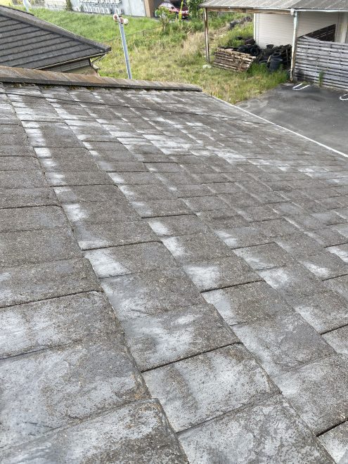 雨漏り　平瓦　葺替え