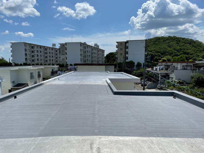 春日井市の屋上防水