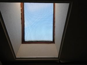 室内から見た天窓