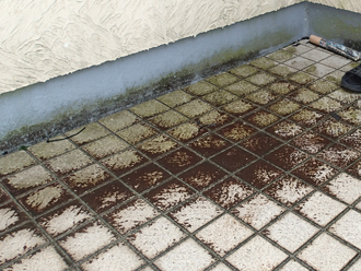 バルコニーの点検