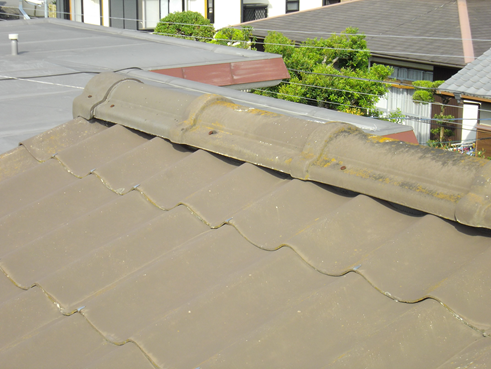 三島市大棟施工前