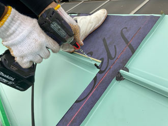 スタンビー455設置の様子