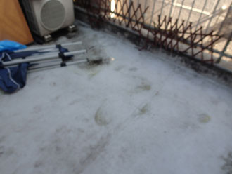 施工前バルコニー