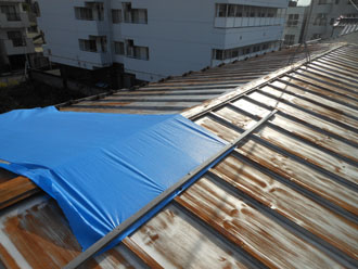 養生で応急処置