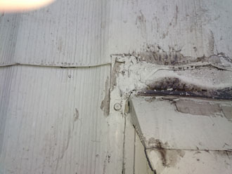 シーリングの跡