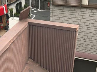 屋根のパラペット