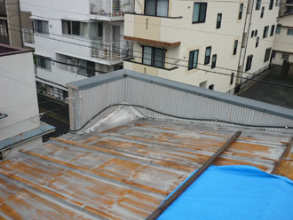 パラペット引き