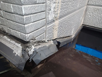 サイディングのシーリング