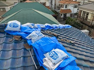 雨対策を行います