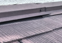 水切り金具の浮きなどの隙間