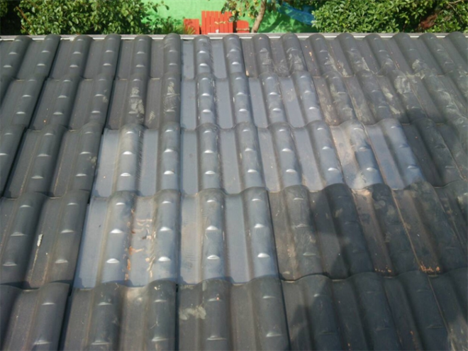 屋根葺き直し工事