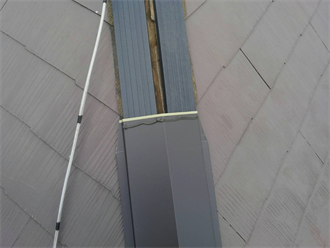 棟板金取り付け工事