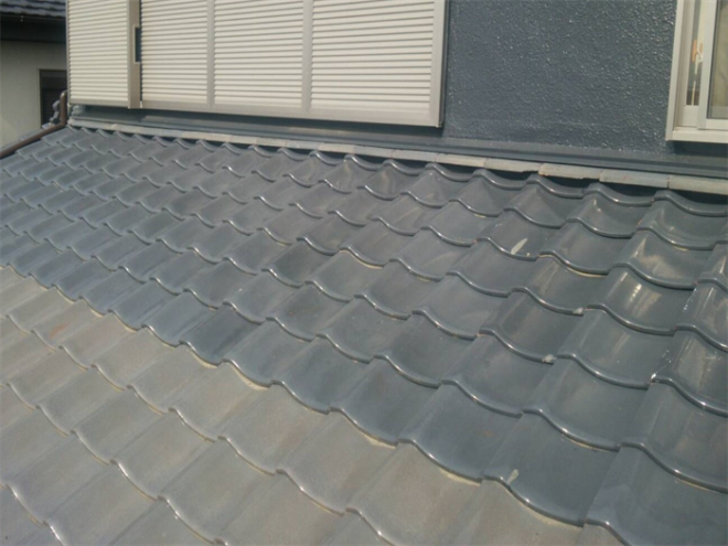 瓦屋根葺き直し工事完了