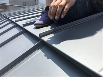 腰折れ部の納まり