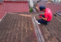 棟板金点検の様子