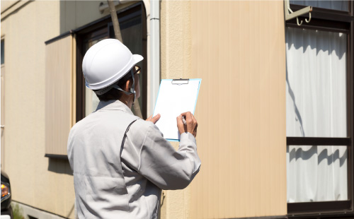 雨漏り点検、見積
