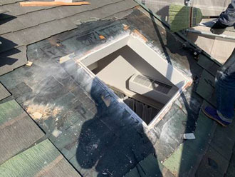 取り外しました