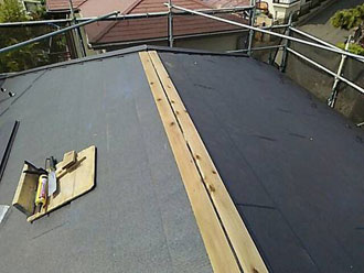 棟納めをします