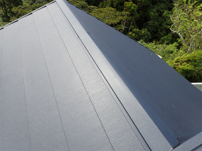 屋根葺き替え工事完了