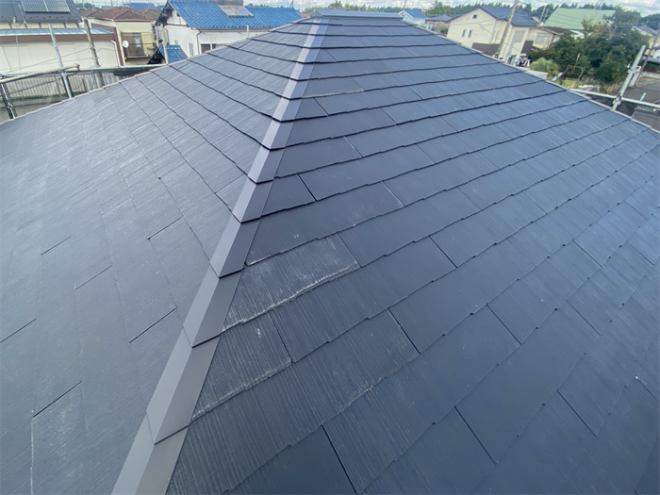 屋根葺き替え工事完了