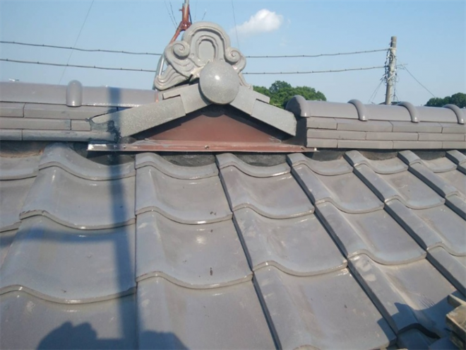 屋根葺き替え工事完了