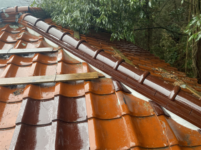 棟の取り直し工事完了