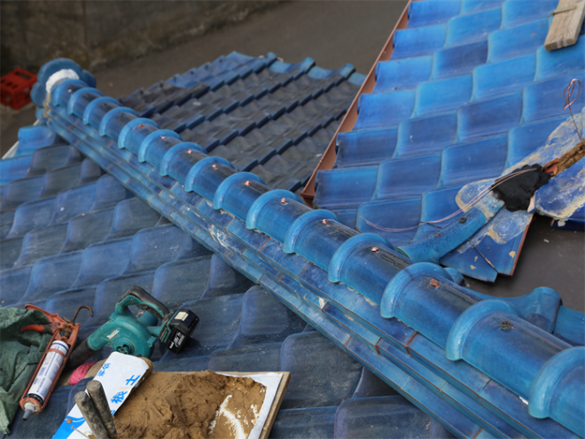 棟取り直し工事完了