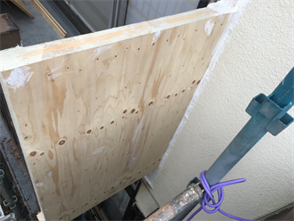 下地木材の組み直し