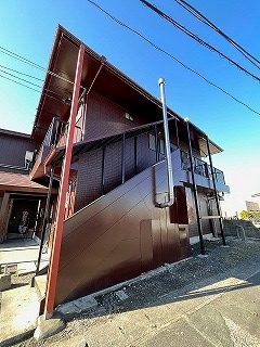 外壁ボード張替え後の塗装