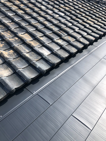 沼津市雨漏りカバー完工