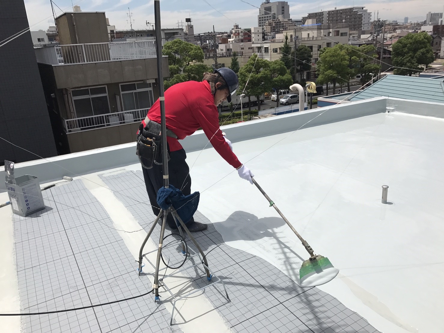 ウレタン防水工事