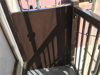 板金設置と塗装メンテナンス