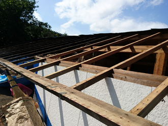 屋根の構造（垂木）
