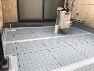 通気緩衝シート完成