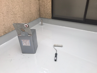 トップコートが完成