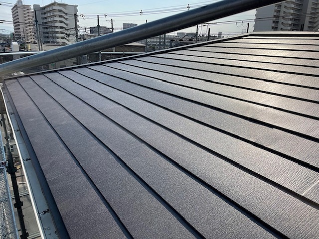 東大阪市　スーパーガルテクト　施工完了