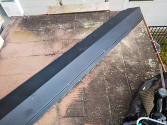 棟板金交換工事　完了