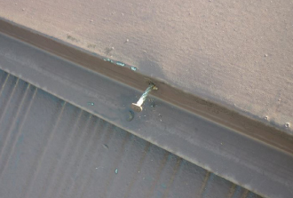 釘の浮き 釘の浮き