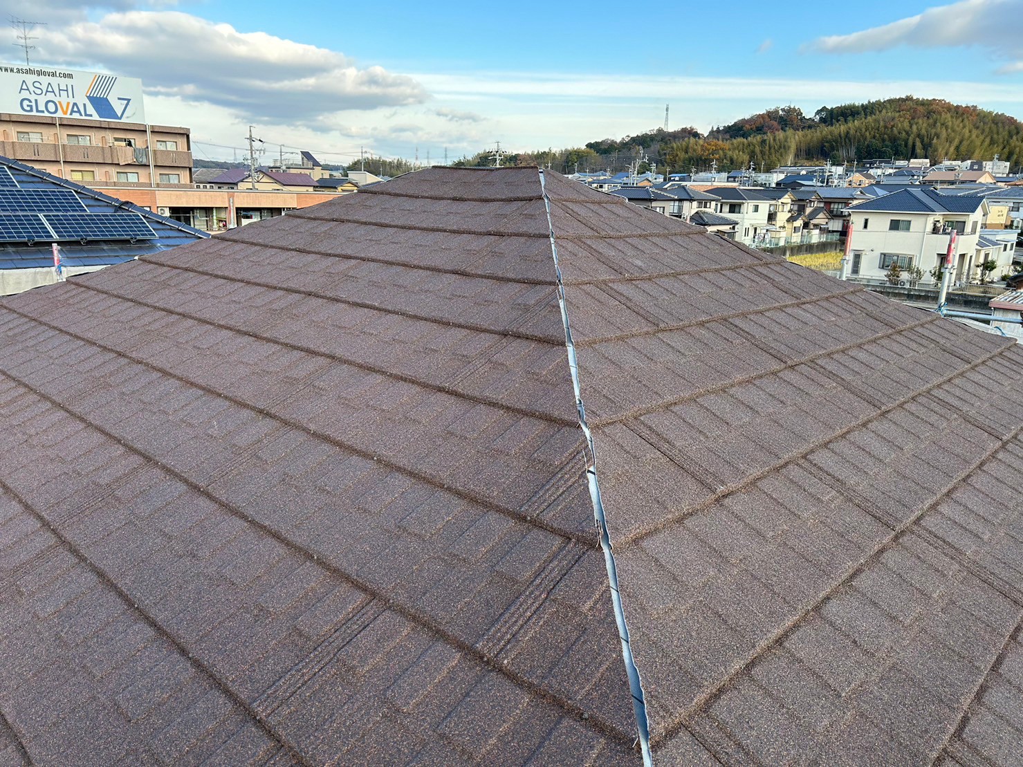 春日井市のT－ルーフのカバー工法