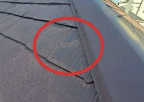 割れたスレート