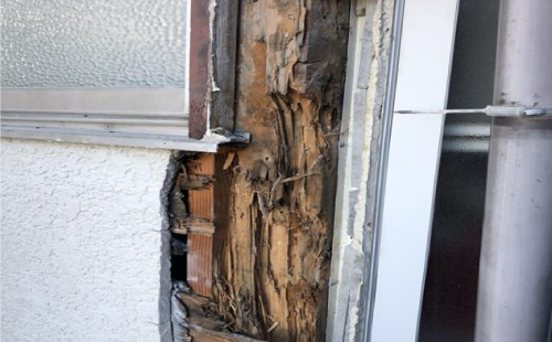 外壁下地の腐食