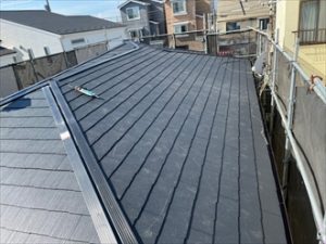 貫板は樹脂製タフモックを使用